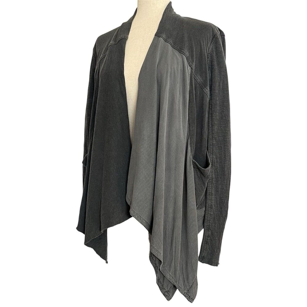 Anthropologie Saturday Sunday Cardigan Size S Asymmetric Laid Back Cozy Jacket